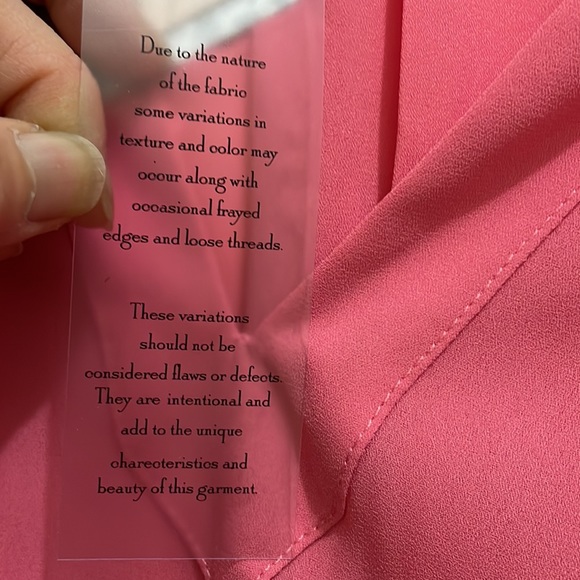 Nanette Lepore pink blouse (sz 1x) - Picture 5 of 11